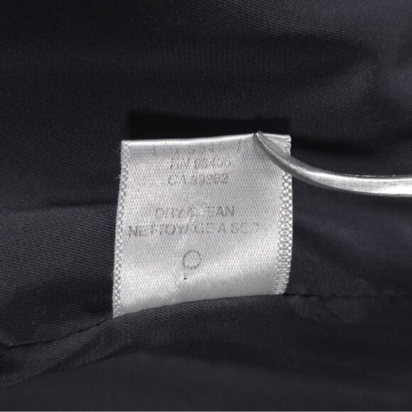 Theory WOOL Blend USA🇺🇸MADE Button Up Collared Crop Blazer Jacket Size 10 - Picture 10 of 11